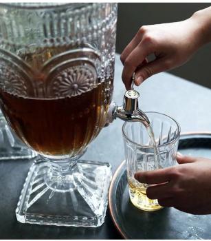 Großhandel B2B Getränkespender aus Glas Design Wasserspender